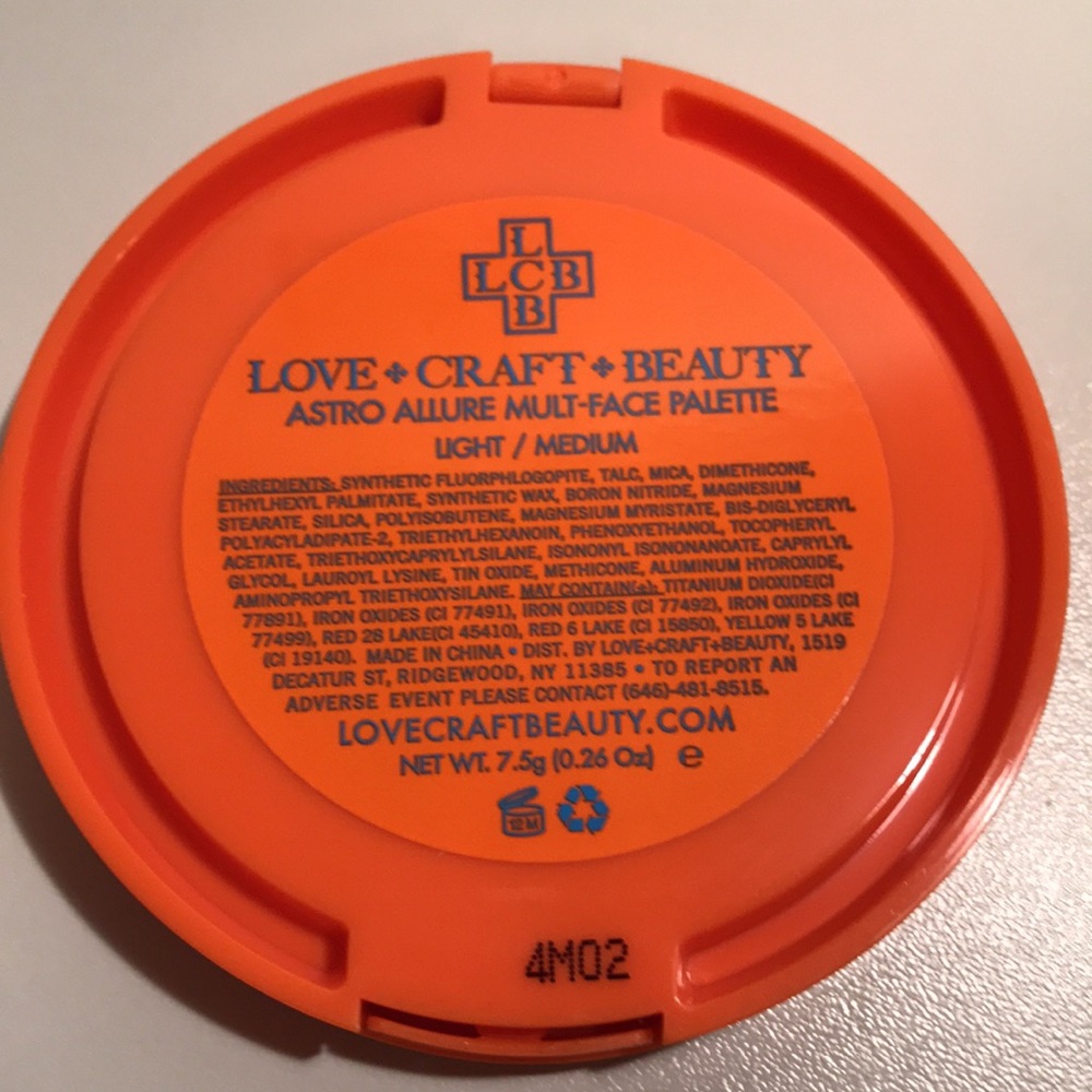 Love Craft Beauty Astro Allure Multi-Face Palette NEW - Picture 4 of 7